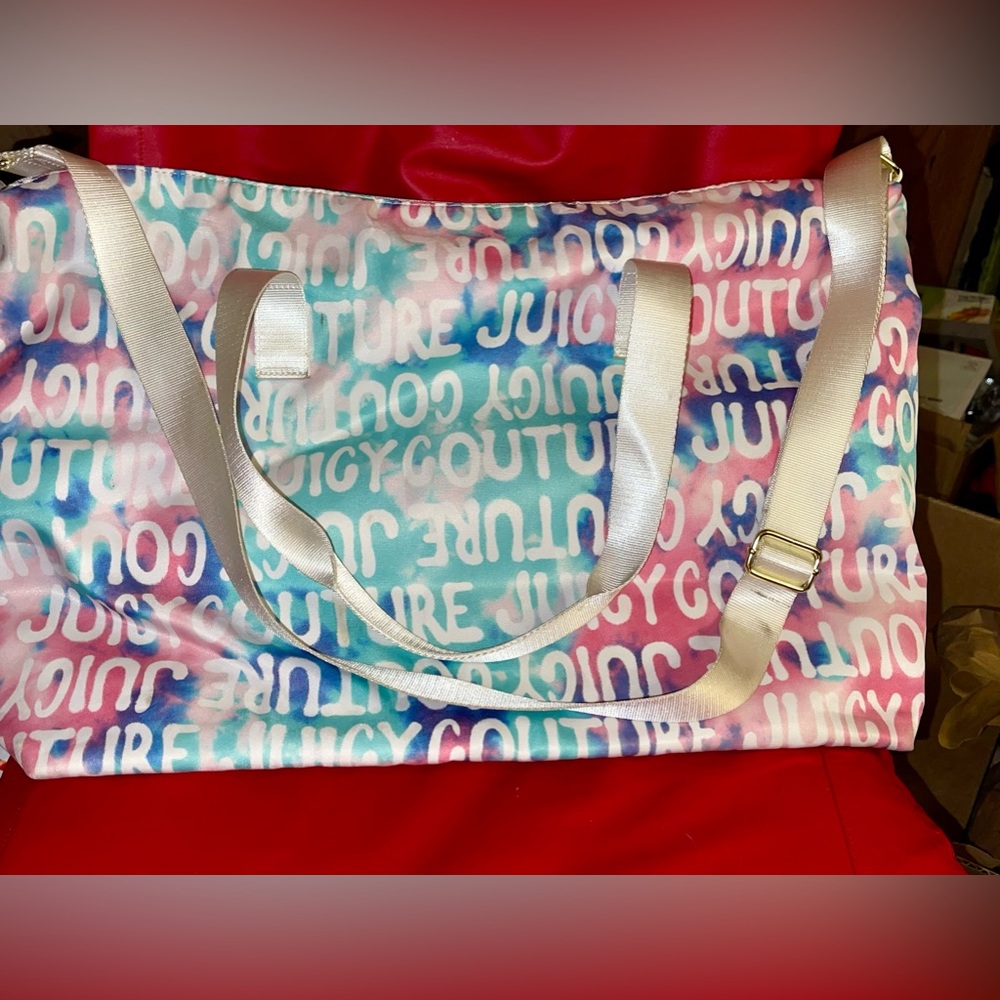 EUC Juicy Couture Xtra Large Weekender Bag. - Picture 5 of 12